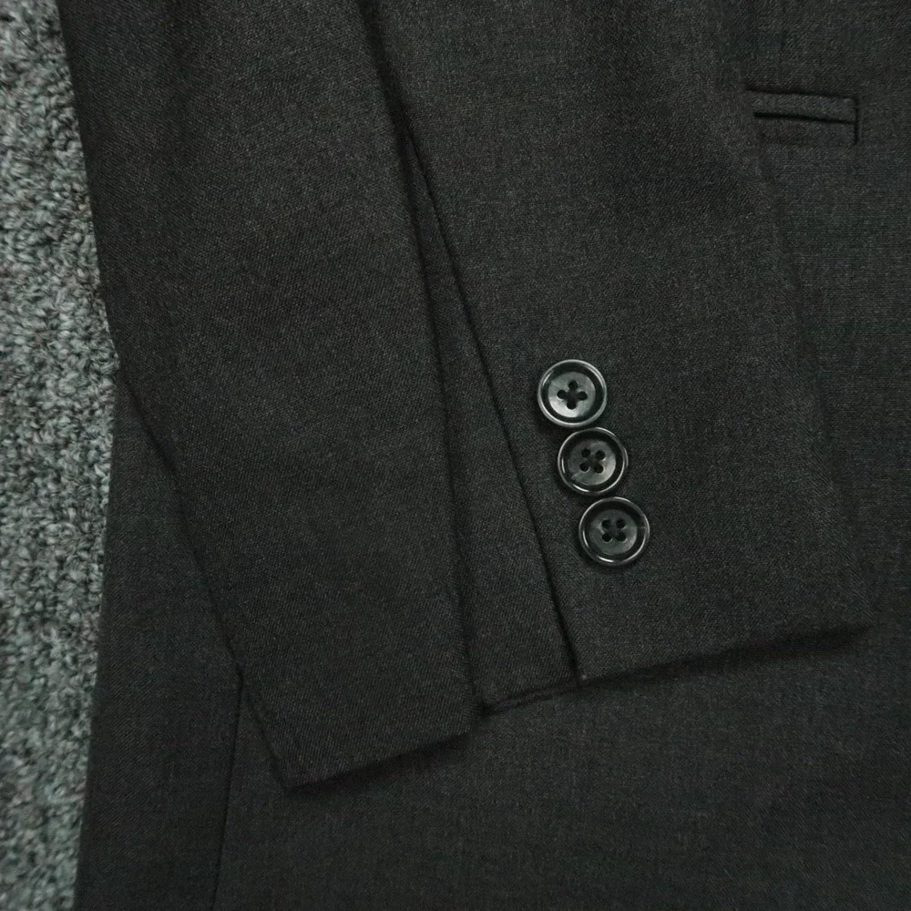 J‎ Crew Blazer Mens Large 40S Gray Ludlow Loro Piana Super 120s Italian Wool